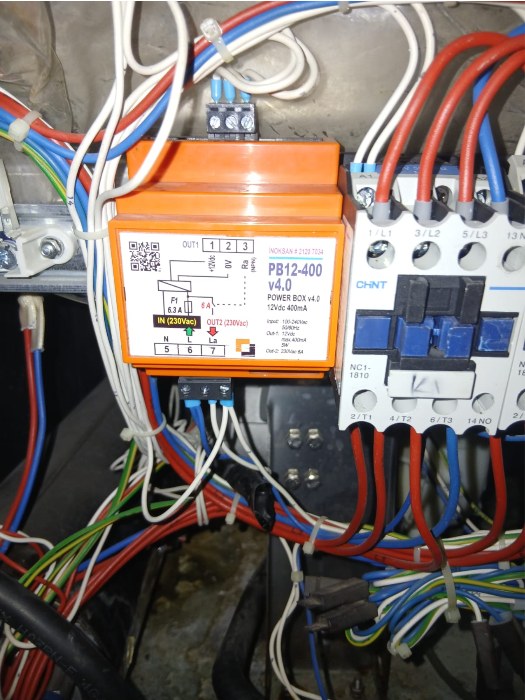 Real electrical panel work